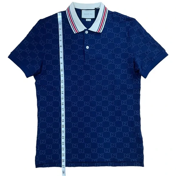 Gucci Embroidered Polo Shirt (S) - Picture 7 of 8